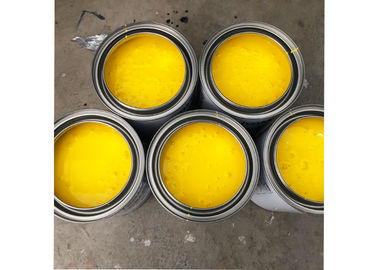 Pittura giallo limone metallica solida dell'automobile, pittura automobilistica luminosa del liquido 2k
