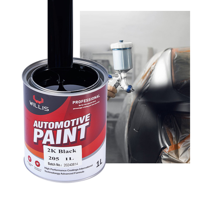 Asciugatura rapida 2K Solid Auto Body Metal Filler Deep Emerald Green Flat Black 2k Spray Paint 2k Topcoat