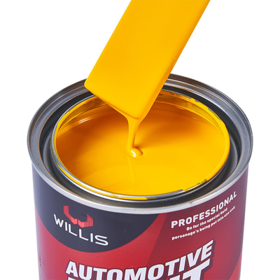 Vernice a spray acrilica gialla per la riparazione del corpo dell'auto