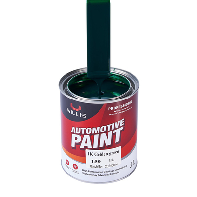 Giallo Alta lucentezza 1k Basecoat Vernice auto più sottile Acrilico Vernice Spray Auto Vernice personalizzata Vernice auto Colori Vernice carrozzeria auto