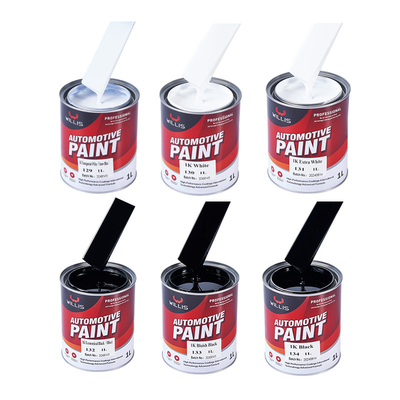 Giallo Alta lucentezza 1k Basecoat Vernice auto più sottile Acrilico Vernice Spray Auto Vernice personalizzata Vernice auto Colori Vernice carrozzeria auto