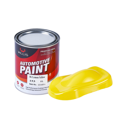 Rivestimento metallico epossidico antigraffi 1K Vernice per auto per la miscelazione del telaio automobilistico Vernice automobilistica Vernice per carrozzeria