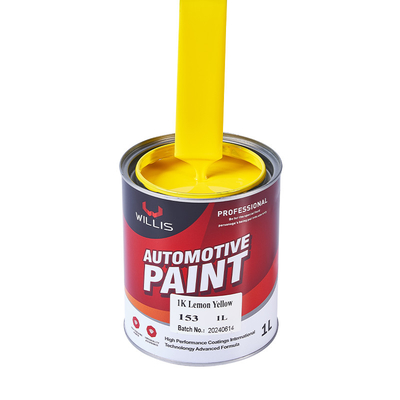 Rivestimento metallico epossidico antigraffi 1K Vernice per auto per la miscelazione del telaio automobilistico Vernice automobilistica Vernice per carrozzeria