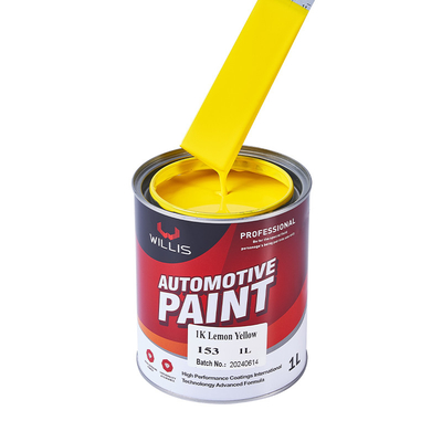 Rivestimento metallico epossidico antigraffi 1K Vernice per auto per la miscelazione del telaio automobilistico Vernice automobilistica Vernice per carrozzeria
