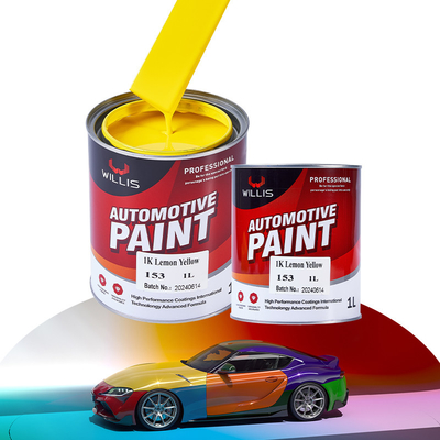 Rivestimento metallico epossidico antigraffi 1K Vernice per auto per la miscelazione del telaio automobilistico Vernice automobilistica Vernice per carrozzeria