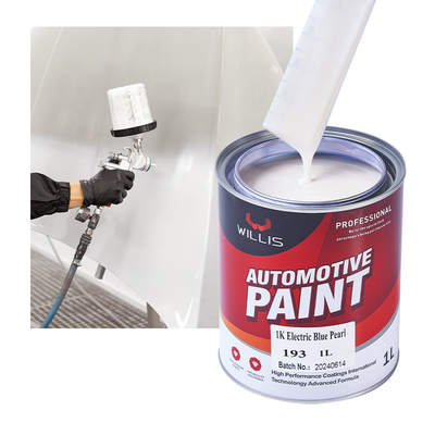 Metal Bucket 1k Primer Perla Bianco Vernice per Auto Resistenza alle intemperie Per cartelloni pubblicitari Colori di vernice metallica