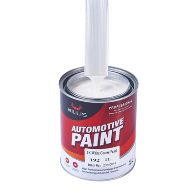 OEM 1K Pigmento metallico Perla Bianca Vernice Automotive Vernice Auto Vernice Sottile Vernice Top Coat