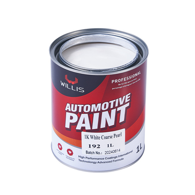 OEM 1K Pigmento metallico Perla Bianca Vernice Automotive Vernice Auto Vernice Sottile Vernice Top Coat
