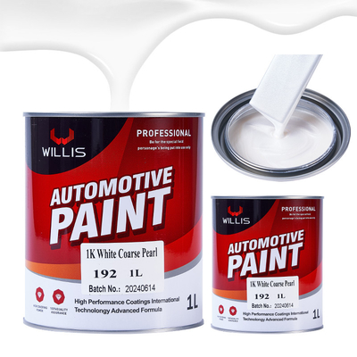 OEM 1K Pigmento metallico Perla Bianca Vernice Automotive Vernice Auto Vernice Sottile Vernice Top Coat