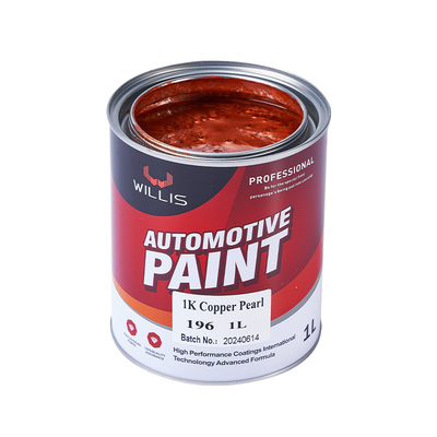 Fornitura di fabbrica Lacca acrilica 1K Basecoat Perla Vernice auto 1K Perla di rame OEM Disponibile Auto Rifinire Vernice Spray Auto