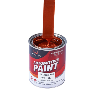 Fornitura di fabbrica Lacca acrilica 1K Basecoat Perla Vernice auto 1K Perla di rame OEM Disponibile Auto Rifinire Vernice Spray Auto