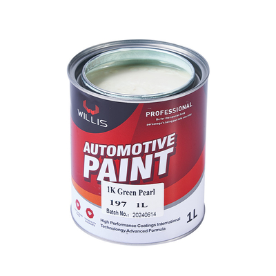 1K Basecoat Vernice perlevole per auto 1K Vernice perle verde Vernice acrilica lacca Vernice automobilistica Marche Vernice per auto metallica