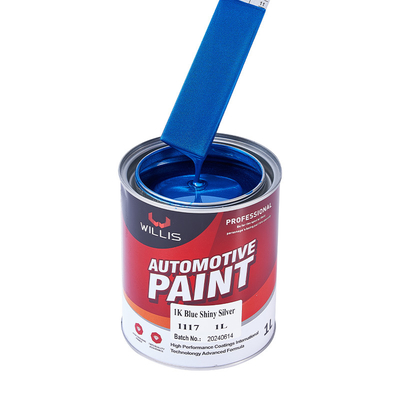 Vernice per automobili metallica blu misto lucente argento pigmento argento acrilico lacca vernice a spruzzo