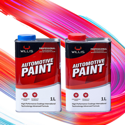 Fornitura di fabbrica Alta lucentezza Asciugatura lenta 2k Vernice automobilistica indurente OEM Disponibile Vernice a spruzzo per auto