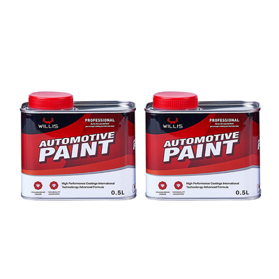 Vendita a caldo Willis Anti-Rust Ship Acrilico Metallico Trasparente Vernice Auto Vernice Auto Indurente Alto Gloss Rivestimento trasparente