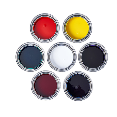 Pittura pubblicitaria nera opaca resistente ai prodotti chimici per segnali stradali