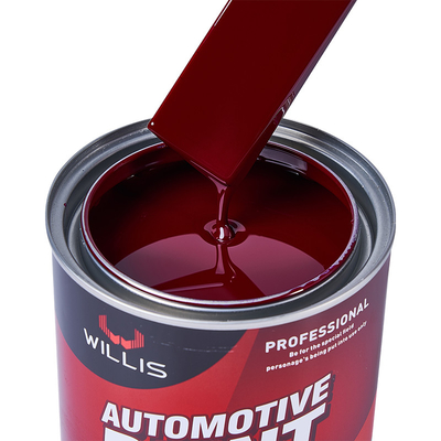 Asciugatura rapida Carrozzeria automatica Riempitore di metallo 2K viola Verde Vernice automatica 2k Vernice a spruzzo viola Rossa