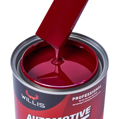 2K Rosa Rosso 2K Vernice solida per automobili / Marchio pubblicitario OEM / ODM Accettabile vernice per auto a spruzzo