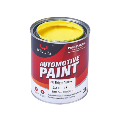 Bianco Nero Liquido 2k Giallo brillante Vernice auto Intermedio Primer Auto Rifinire Vernice Acrilica Vernice a spruzzo