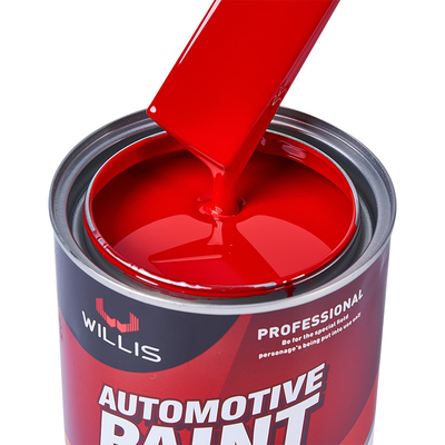 Protezione automobilistica 2K Vernice solida rossa Alta durezza 1L / 4L per lattina Facile costruzione