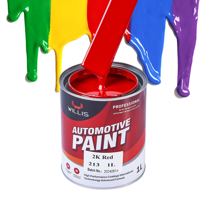 Diversi colori metallici Vernice solida 2K Performance elevata per la superficie dell'auto Produttore di vernici automobilistiche Auto Metallic Pain