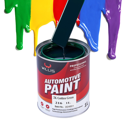Diversi colori metallici Vernice solida 2K Performance elevata per la superficie dell'auto Produttore di vernici automobilistiche Auto Metallic Pain