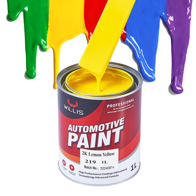 Diversi colori metallici Vernice solida 2K Performance elevata per la superficie dell'auto Produttore di vernici automobilistiche Auto Metallic Pain