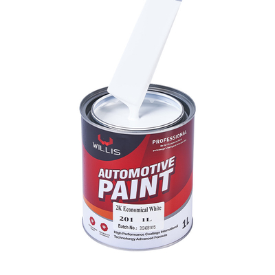 Vernice automobilistica bianca solida 2k ODM, vernice per rifinitura automatica, vernice spray acrilica, produttore di vernici automobilistiche