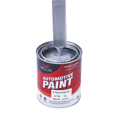 1K Primer Perla Argento Metallico Vernice Automotrice Standard Sottilizzatore 2K Epossico Primer 1K Argento Metallico Basamento