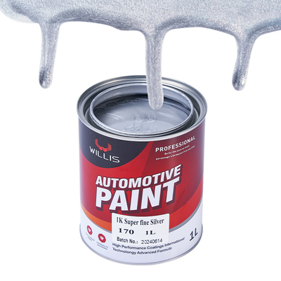 Verniciatura per automobili metallica blusa splendente metallica resistente al calore Dimensione regolabile Verniciatura a spruzzo acrilica lacca