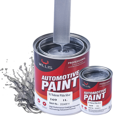 Rifinire Sparking Silver Metallic Automotive Paint Powder Coating 1K Basecoat,acrilica lacqua vernice spray,auto auto vernice