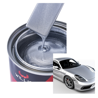 Rifinire Sparking Silver Metallic Automotive Paint Powder Coating 1K Basecoat,acrilica lacqua vernice spray,auto auto vernice