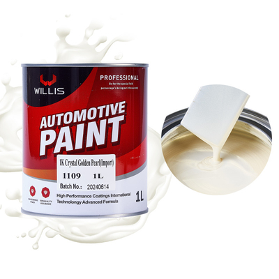 Vernice automobilistica cristallina perla bianca adesione forte Materia prima acrilica, Vernice automobilistica,Vernice automobilistica metallica