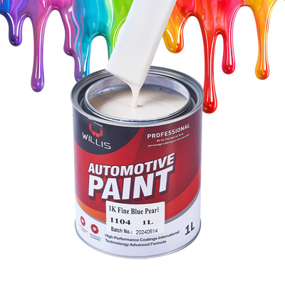 1K Basecoat Vernice per auto perla rossa / nera, resistente alle intemperie Vernice perlacent auto, Clear Coat, Hardener, più sottile