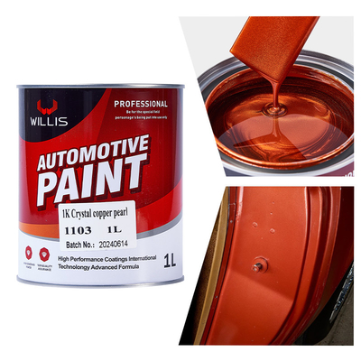 Vernice per auto non tossica Midnight Blue Pearl, Vernice per automobili Rustoleum liquido, Vernice a colori 2K / 1K, Vernice a colori 1K Pearl