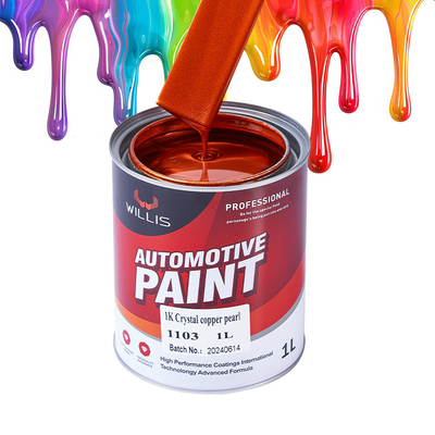 Vernice per auto non tossica Midnight Blue Pearl, Vernice per automobili Rustoleum liquido, Vernice a colori 2K / 1K, Vernice a colori 1K Pearl