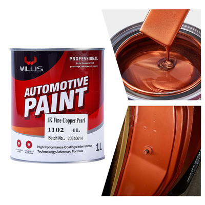 Pintura a lacca acrilica resistente alle sostanze chimiche, colori per auto per perla durevoli, 2K / 1K vernice a colori, 1K cristallo perla