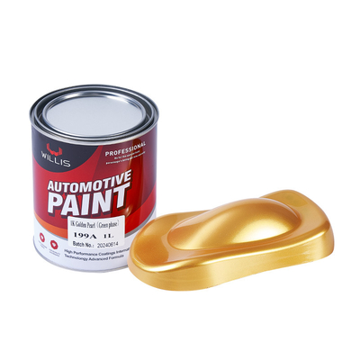 Vernice per auto per perla da 1K per rivestimento liquido personalizzabile in fase verde perla dorata