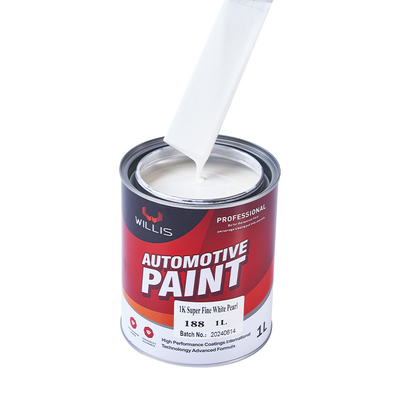 Materia prima principale Vernice acrilica 1K perla Vernice trasparente indurente più sottile Vernice a colori 2K/1K