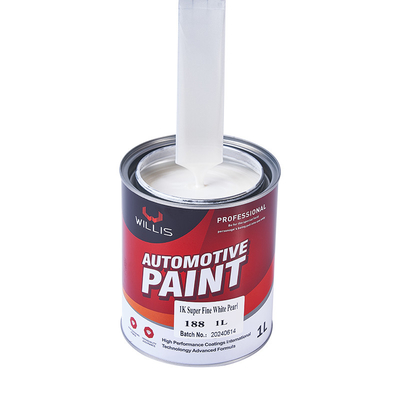 Materia prima principale Vernice acrilica 1K perla Vernice trasparente indurente più sottile Vernice a colori 2K/1K