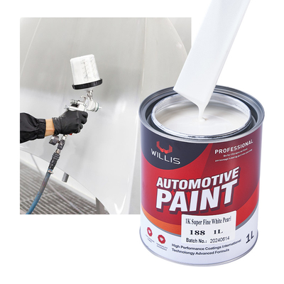 Materia prima principale Vernice acrilica 1K perla Vernice trasparente indurente più sottile Vernice a colori 2K/1K