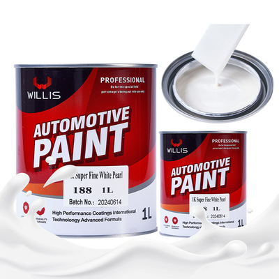 Materia prima principale Vernice acrilica 1K perla Vernice trasparente indurente più sottile Vernice a colori 2K/1K