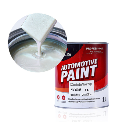 1k Base Coat Vernice Acrilica Colori Multiplici Vernice Automotive Finish Vernice Argento Vernice