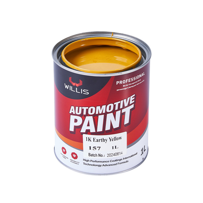 Servizio liquido dell'OEM/ODM dello stato della mano dell'anti della ruggine del ferro della perla 1K pittura gialla dell'automobile