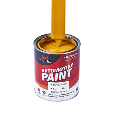 Servizio liquido dell'OEM/ODM dello stato della mano dell'anti della ruggine del ferro della perla 1K pittura gialla dell'automobile