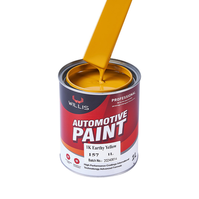 Servizio liquido dell'OEM/ODM dello stato della mano dell'anti della ruggine del ferro della perla 1K pittura gialla dell'automobile