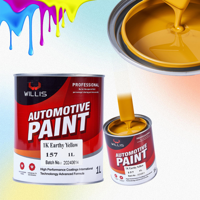 Servizio liquido dell'OEM/ODM dello stato della mano dell'anti della ruggine del ferro della perla 1K pittura gialla dell'automobile