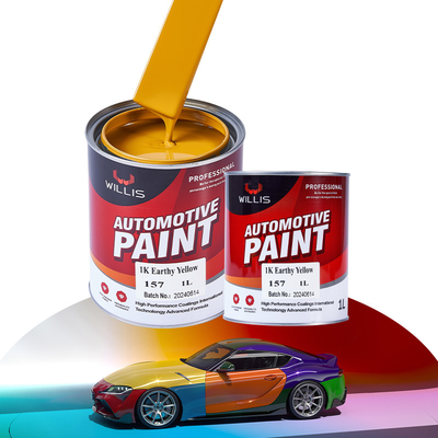 Servizio liquido dell'OEM/ODM dello stato della mano dell'anti della ruggine del ferro della perla 1K pittura gialla dell'automobile