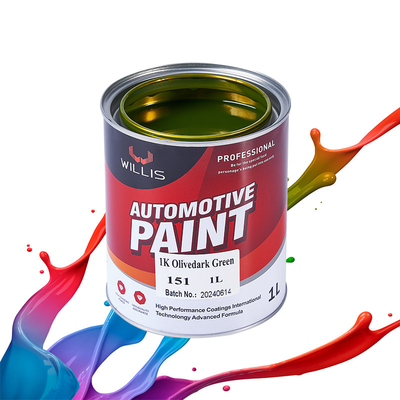 Materia prima principale acrilica lucentezza metallica di colore della pittura dell'automobile di ritocco 1K di alta