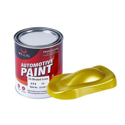 Materia prima principale acrilica lucentezza metallica di colore della pittura dell'automobile di ritocco 1K di alta